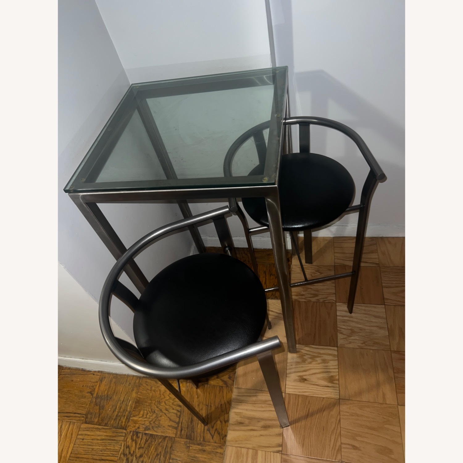 Jensen-Lewis Sleek High Top Metal Dining Set - image-1