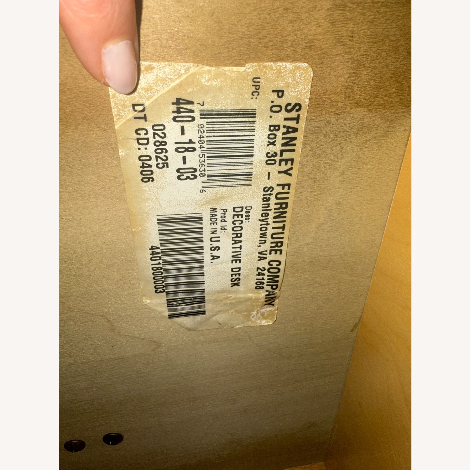 Cherry Executive Desk with Removable Hutch - image-11