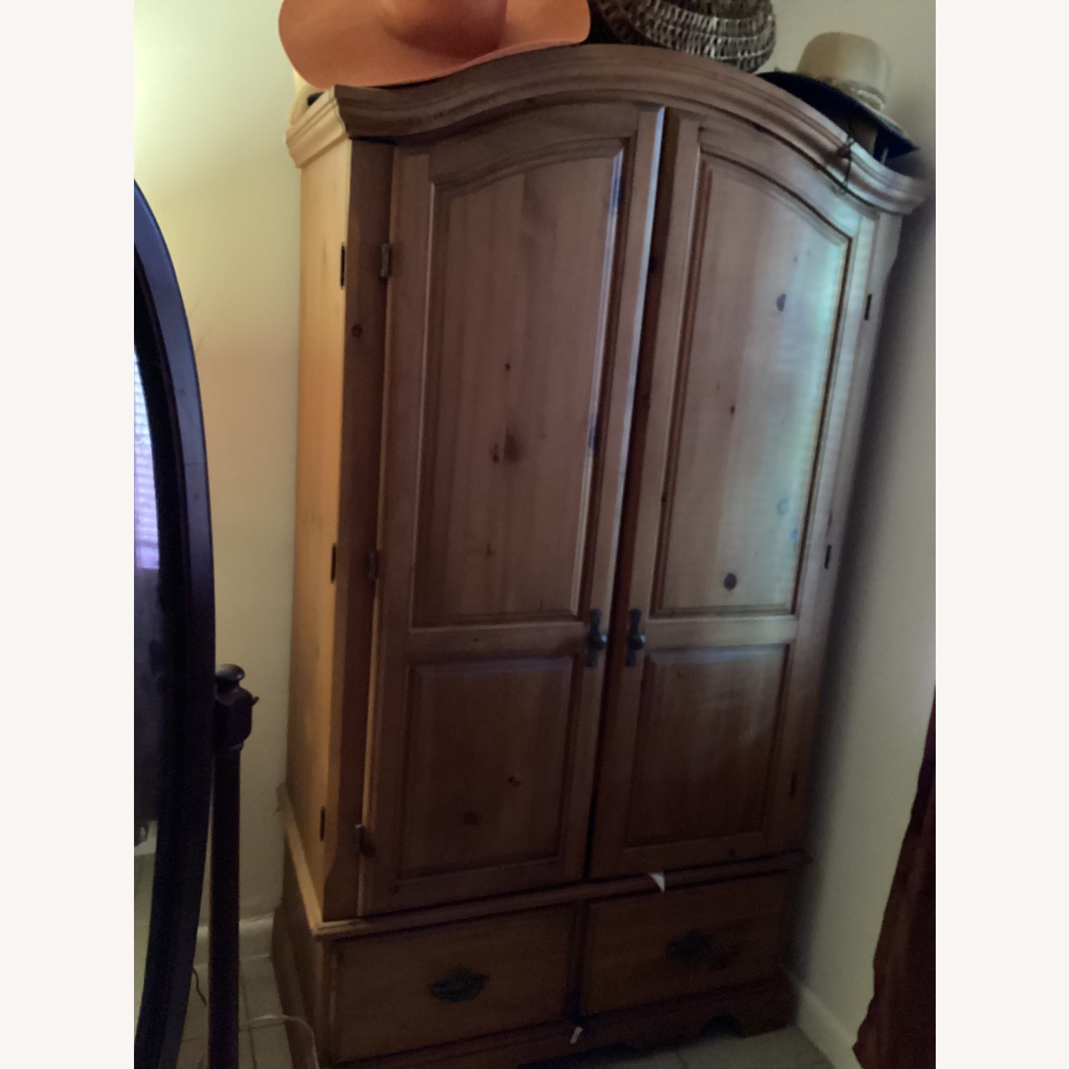 Dark Brown Armoire - image-3