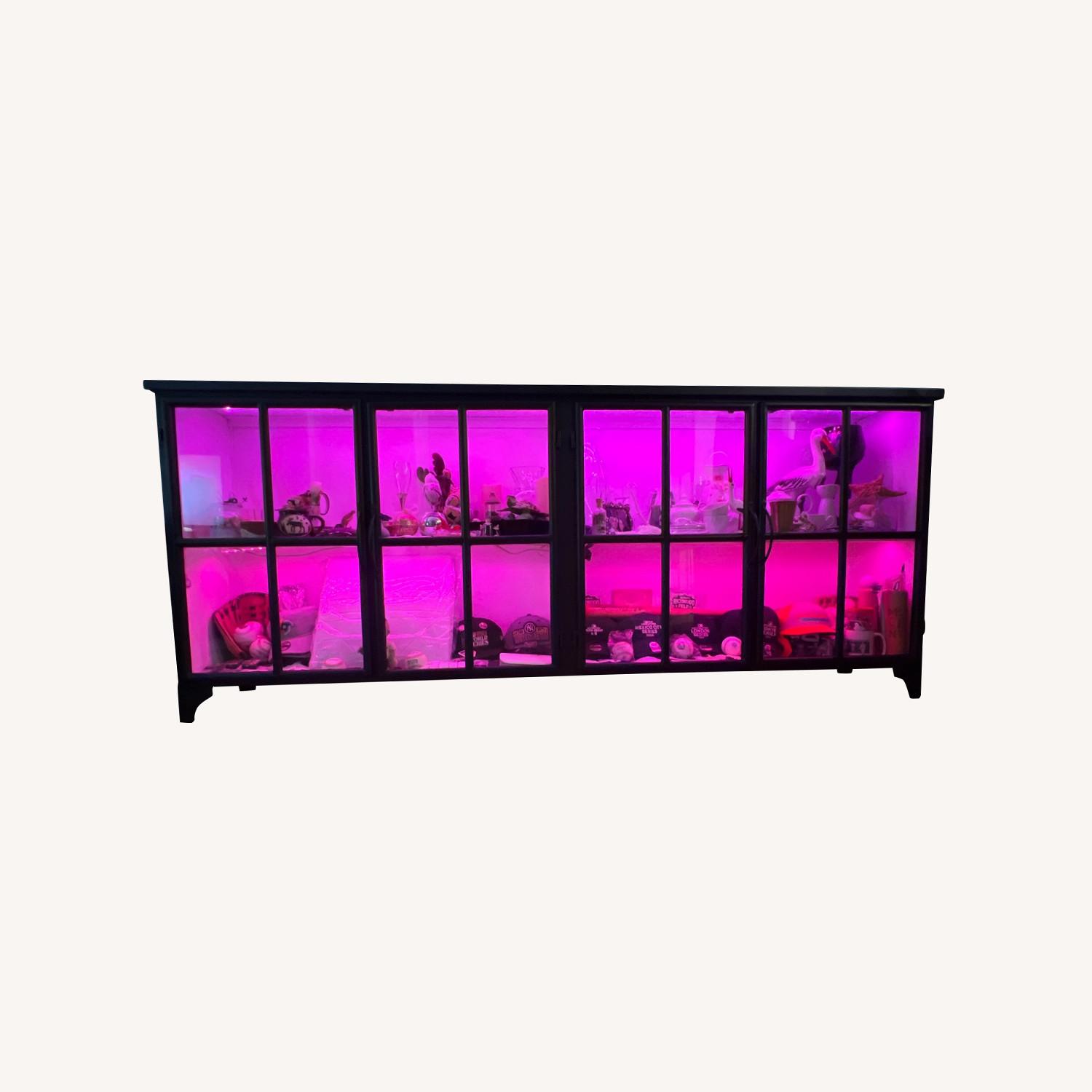  Black Glass Cabinet - image-8