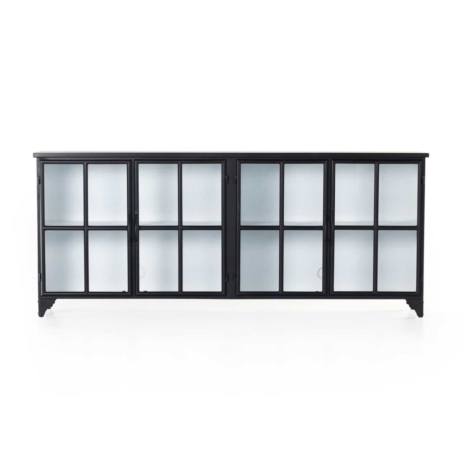  Black Glass Cabinet - image-7