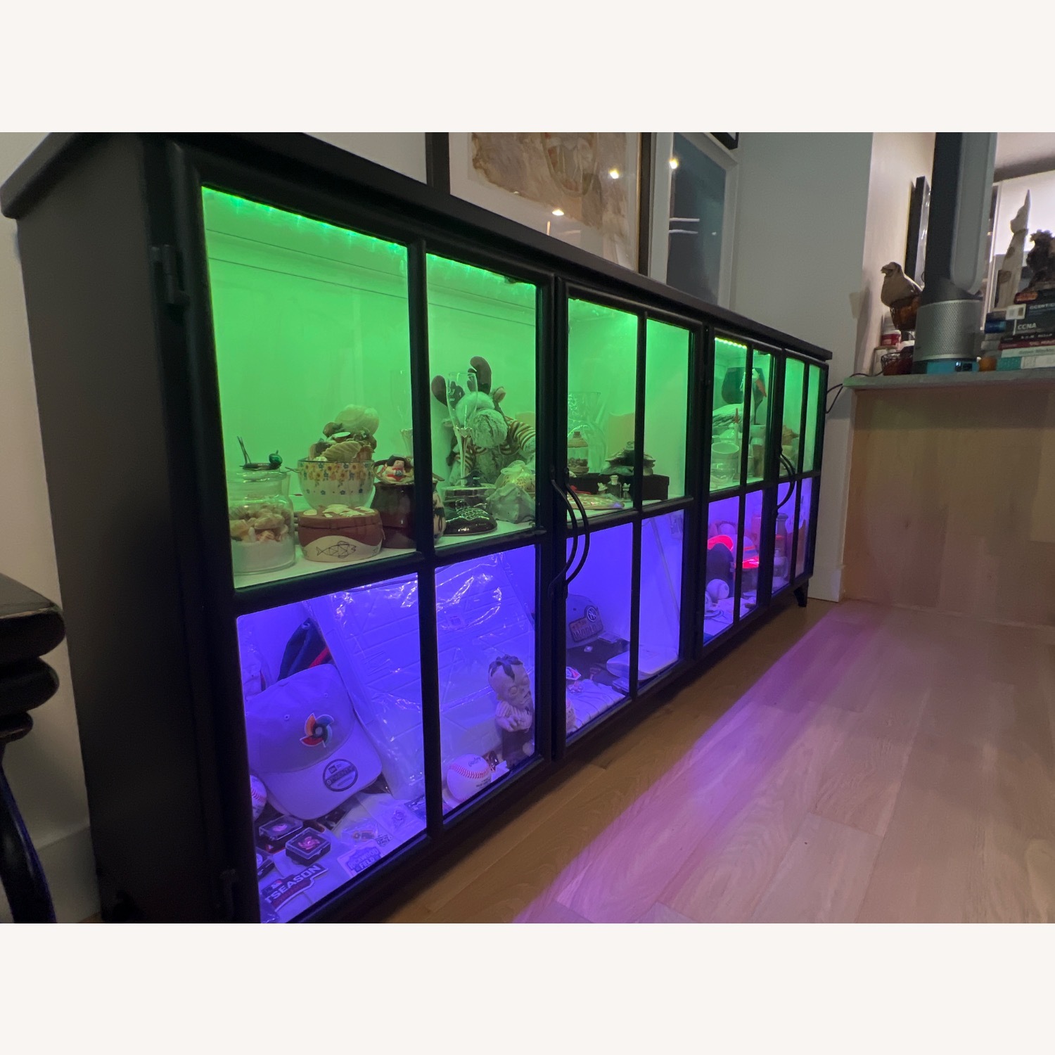  Black Glass Cabinet - image-4