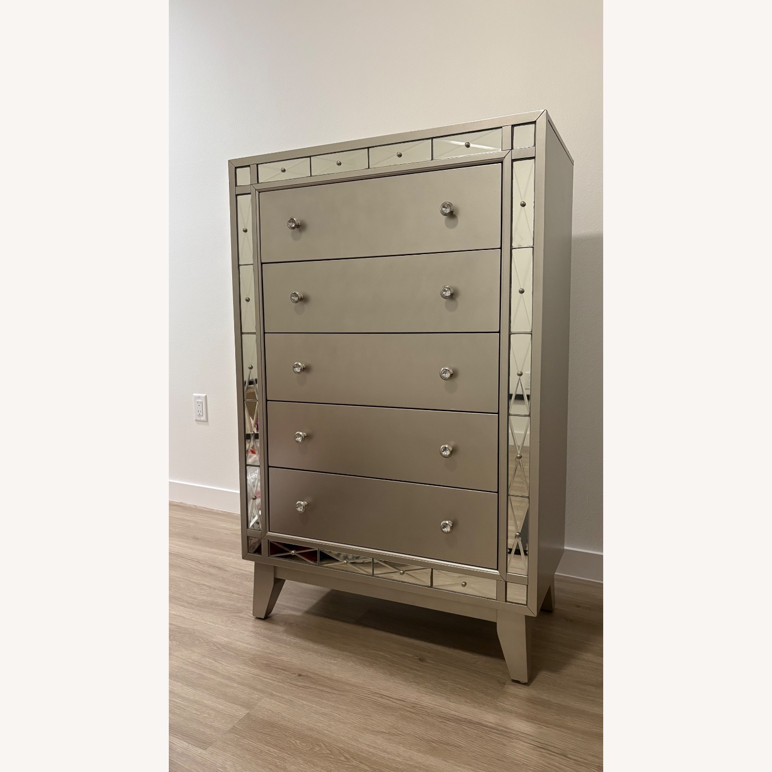 Coaster Fine Furniture Light Gray Dresser - image-1