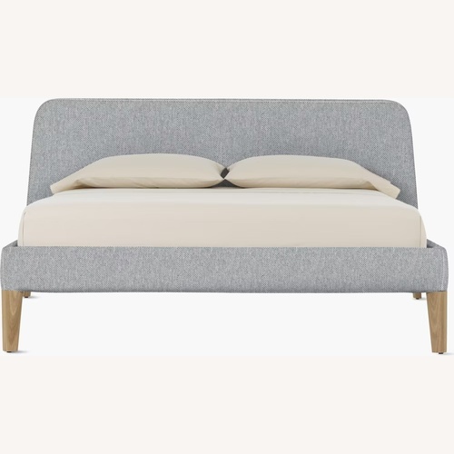 Used Design Within Reach Gray Parallel Bed, King for sale on AptDeco