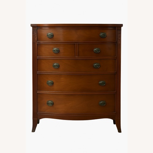 Used Vintage/Antique Dark Brown Wood Dresser for sale on AptDeco