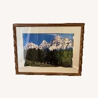 Dark Brown Glass Wall Art