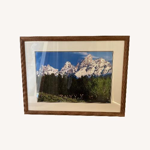 Used Dark Brown Glass Wall Art for sale on AptDeco