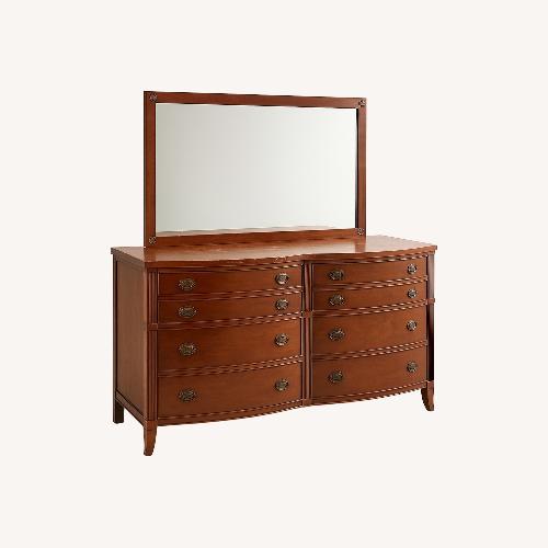 Used Vintage Table Rock Mahogany Dresser W Mirror for sale on AptDeco