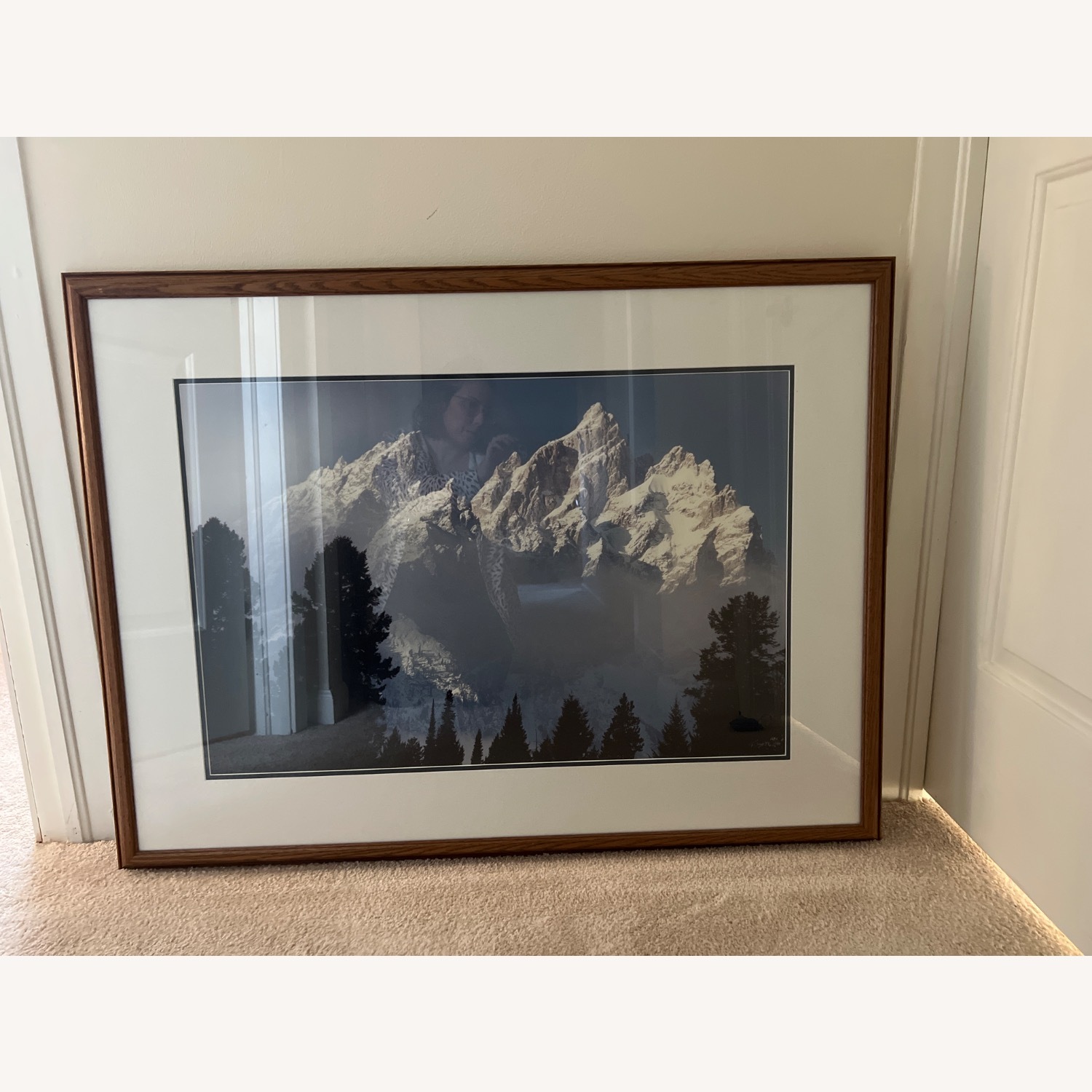 Frederic Joy Cathedrals Dark Brown Glass Wall Art - image-1