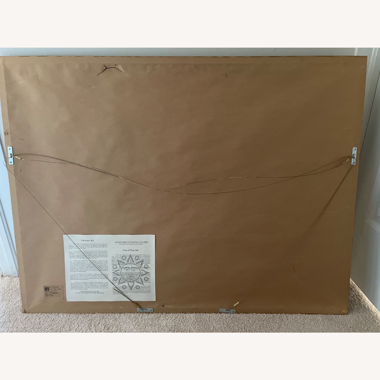 Frederic Joy Cathedrals Dark Brown Glass Wall Art - image-5