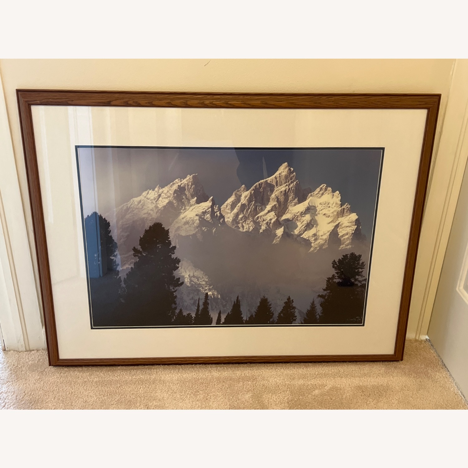 Frederic Joy Cathedrals Dark Brown Glass Wall Art - image-2