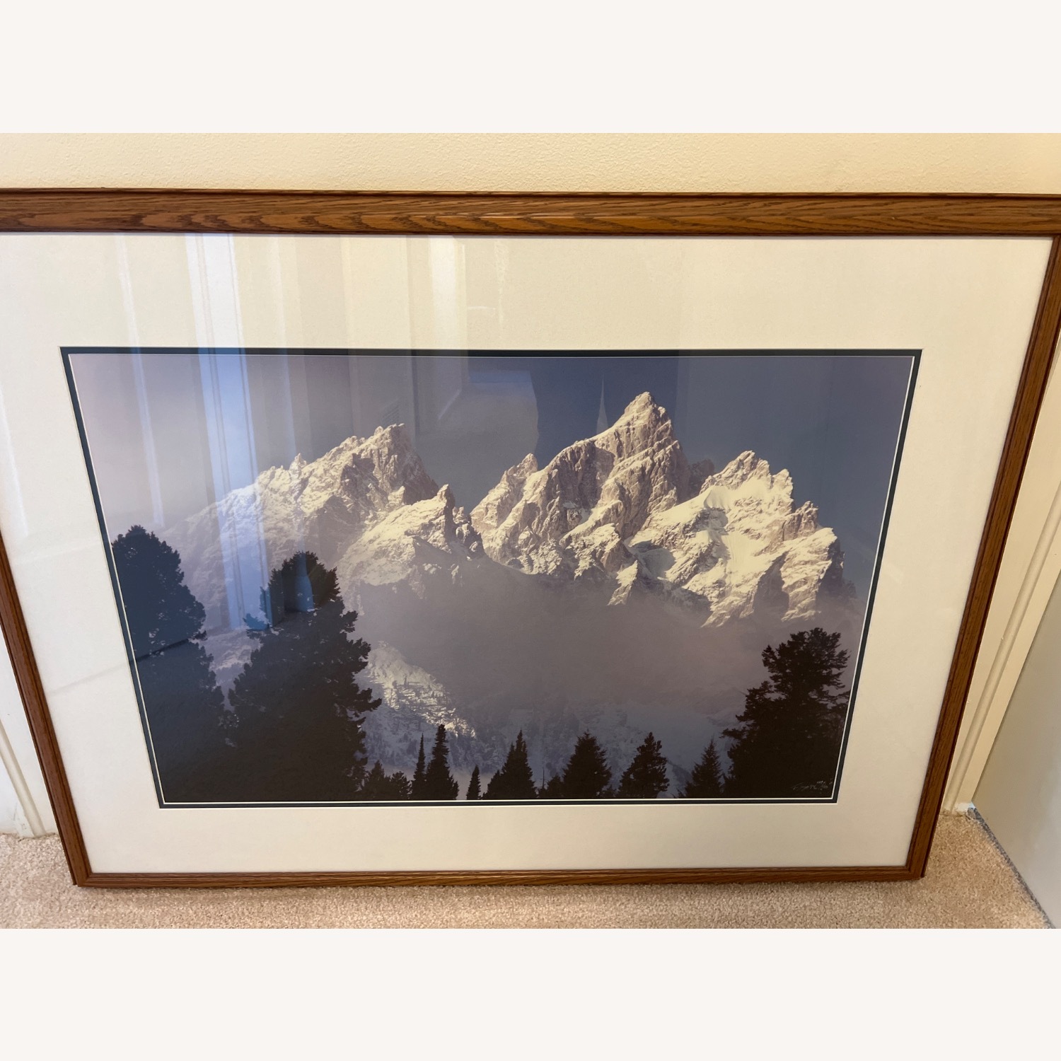 Frederic Joy Cathedrals Dark Brown Glass Wall Art - image-3