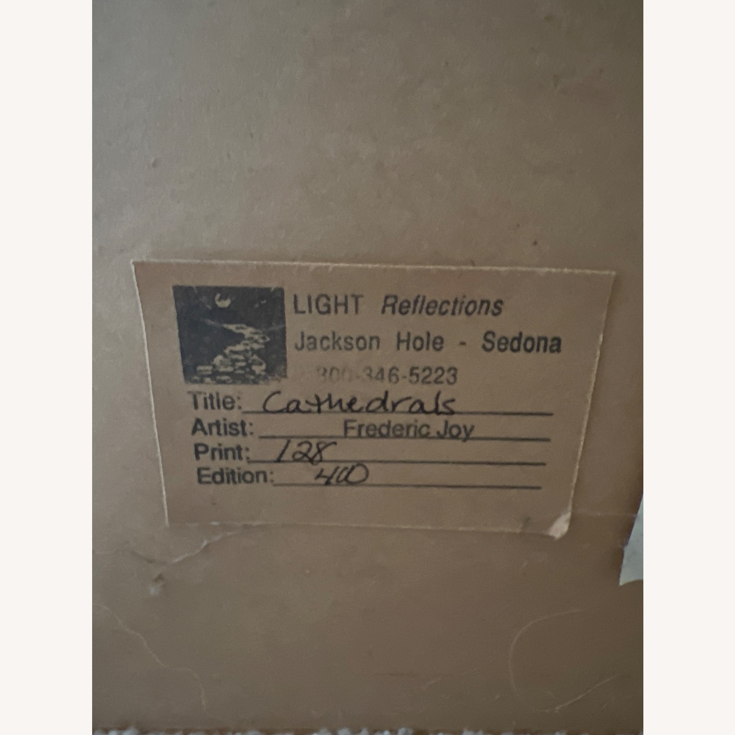 Frederic Joy Cathedrals Dark Brown Glass Wall Art - image-7