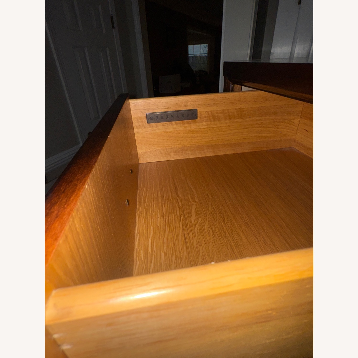 Dark Brown Wood Dressers/Tall Side Tables - image-5