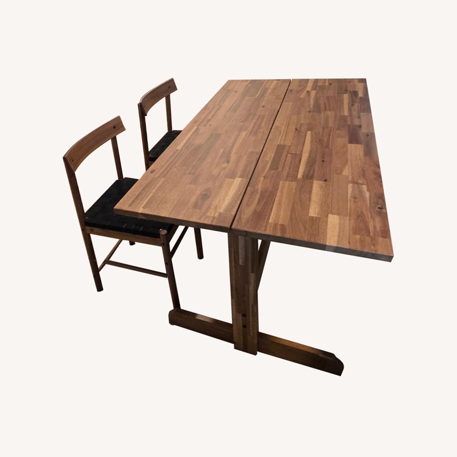IKEA Nackanas Natural Wood Dining Sets - image-0