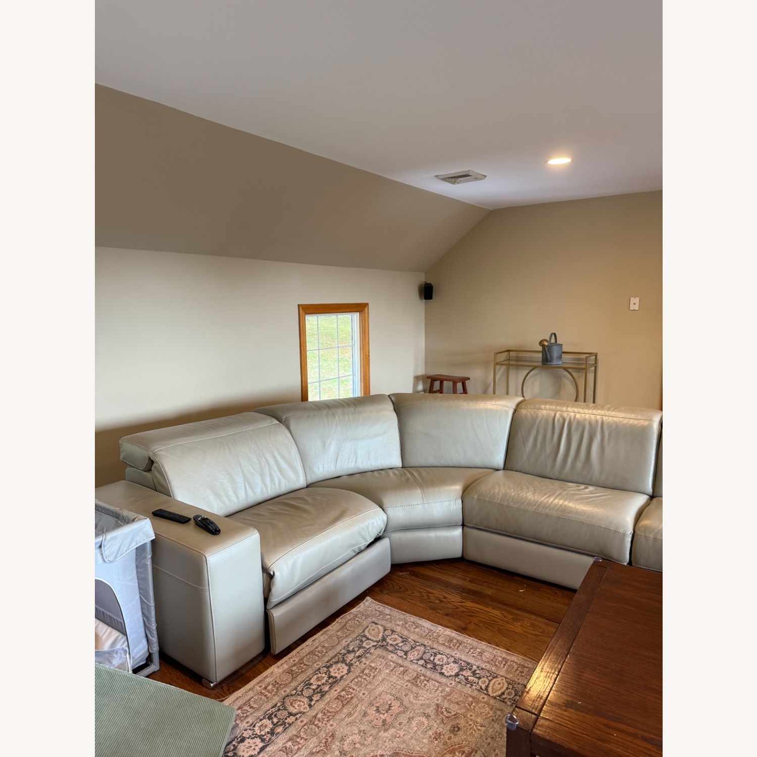 Chateau D’Ax Leather Sectional - image-4