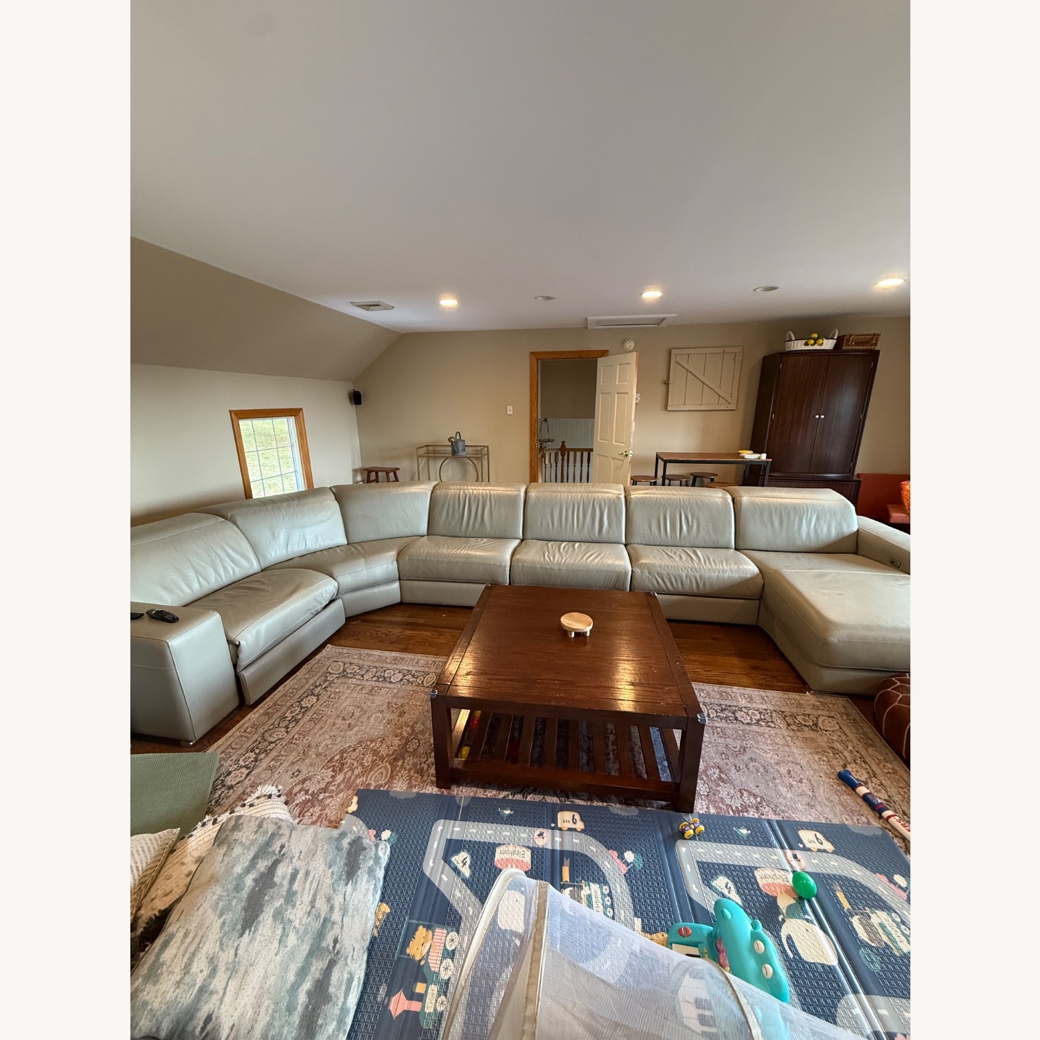 Chateau D’Ax Leather Sectional - image-2