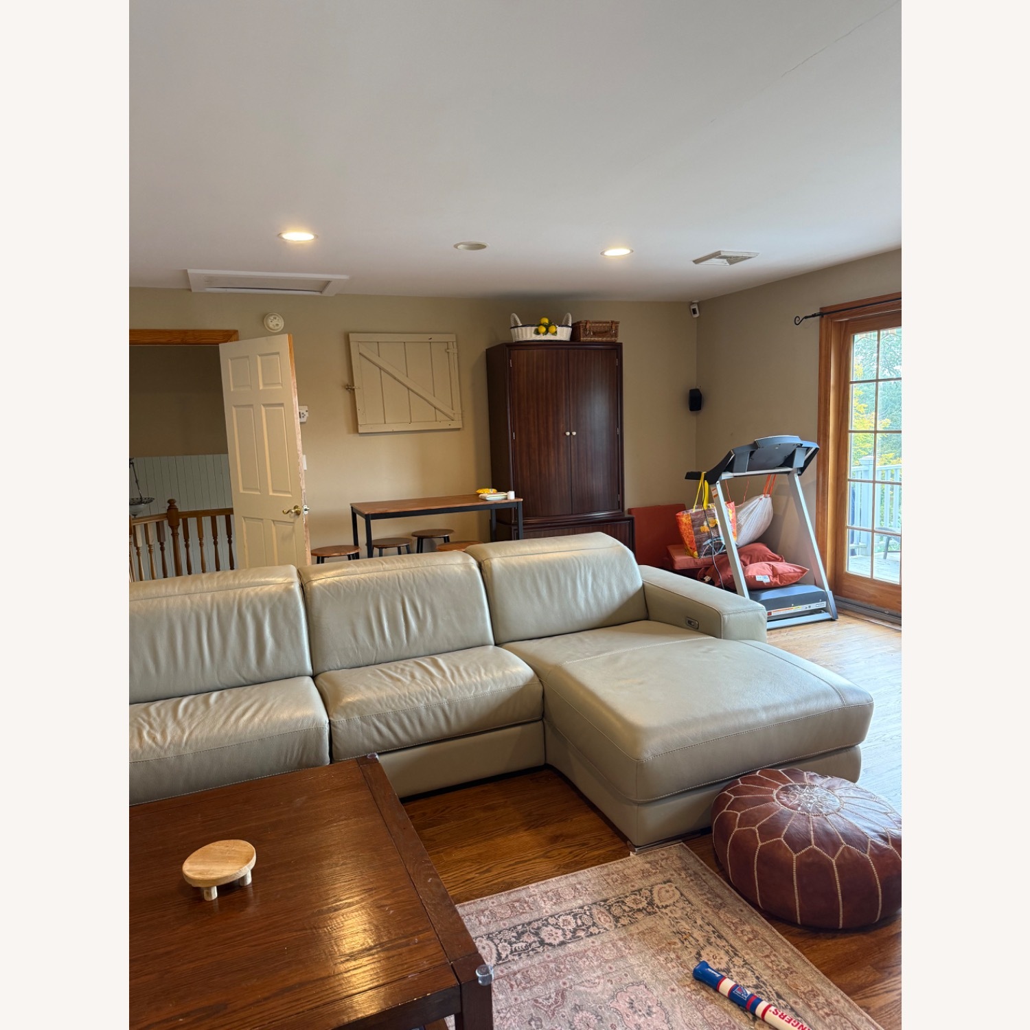 Chateau D’Ax Leather Sectional - image-3