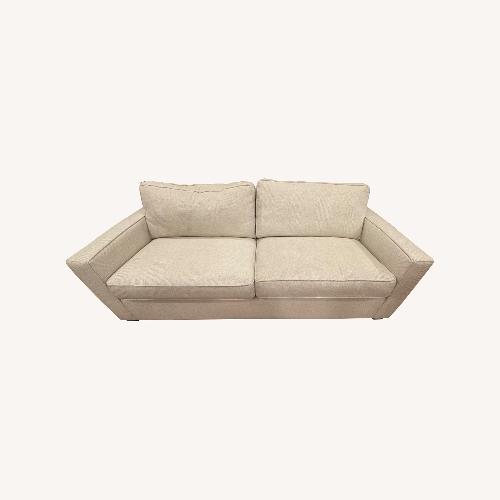 Used Arhaus Filmore Natural Fabric 2 Seater Sofa for sale on AptDeco