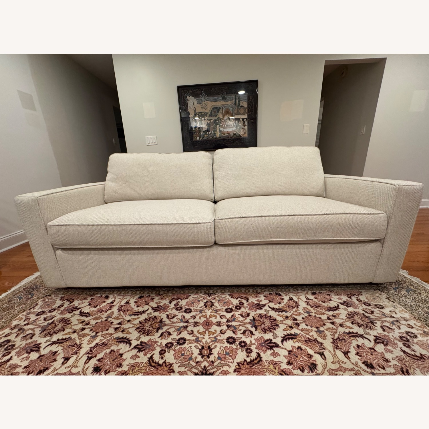 Arhaus Filmore Natural Fabric 2 Seater Sofa - image-2