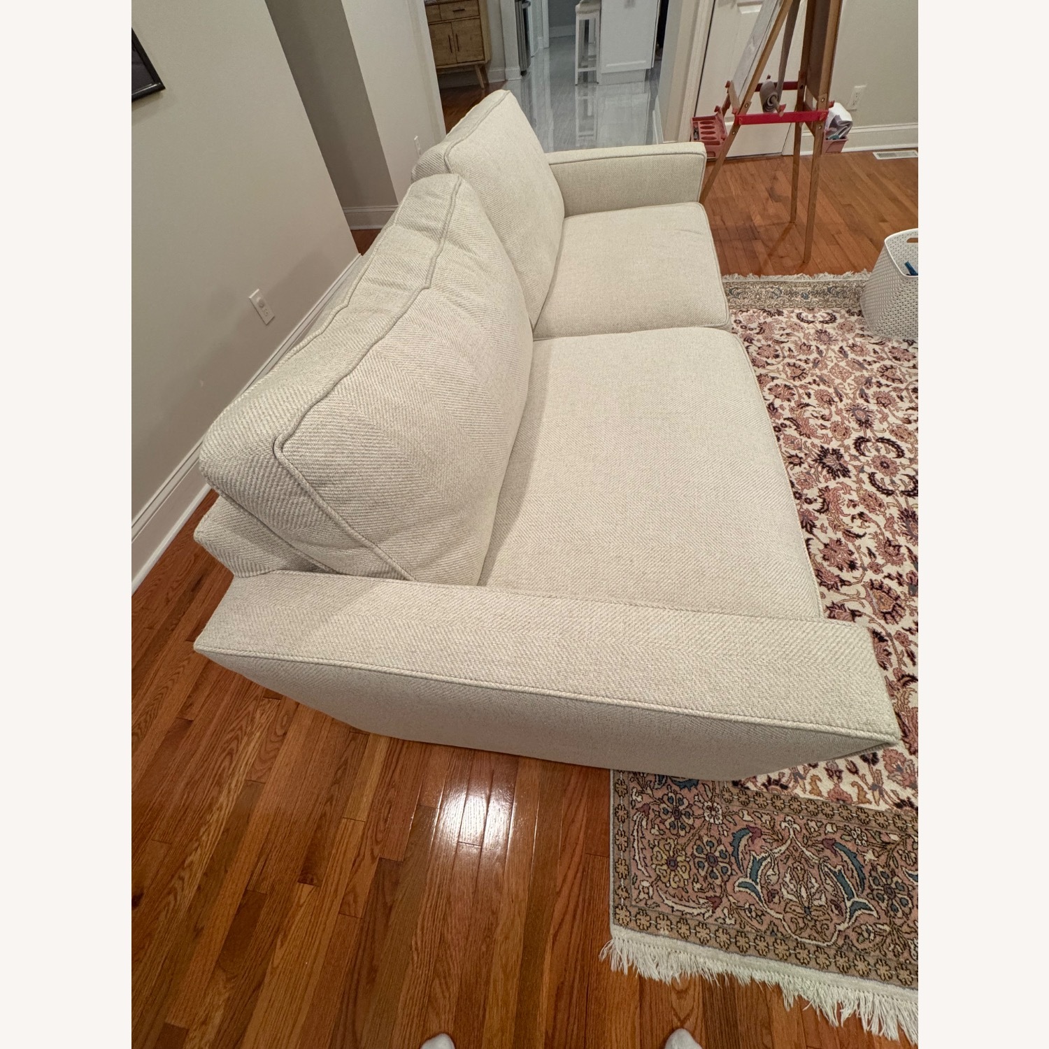 Arhaus Filmore Natural Fabric 2 Seater Sofa - image-3