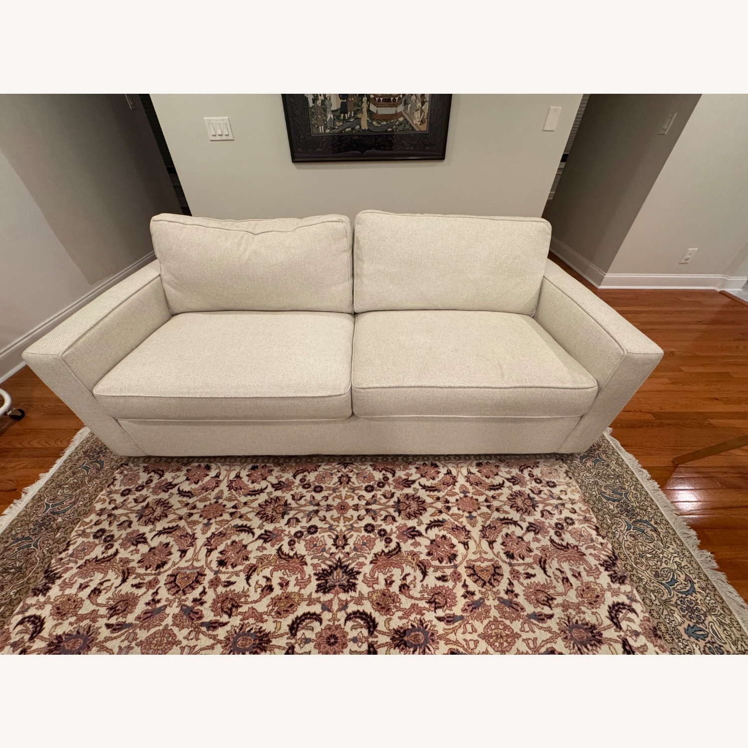 Arhaus Filmore Natural Fabric 2 Seater Sofa - image-1
