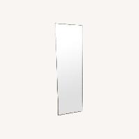 Light Gray Metal Wall Mirror