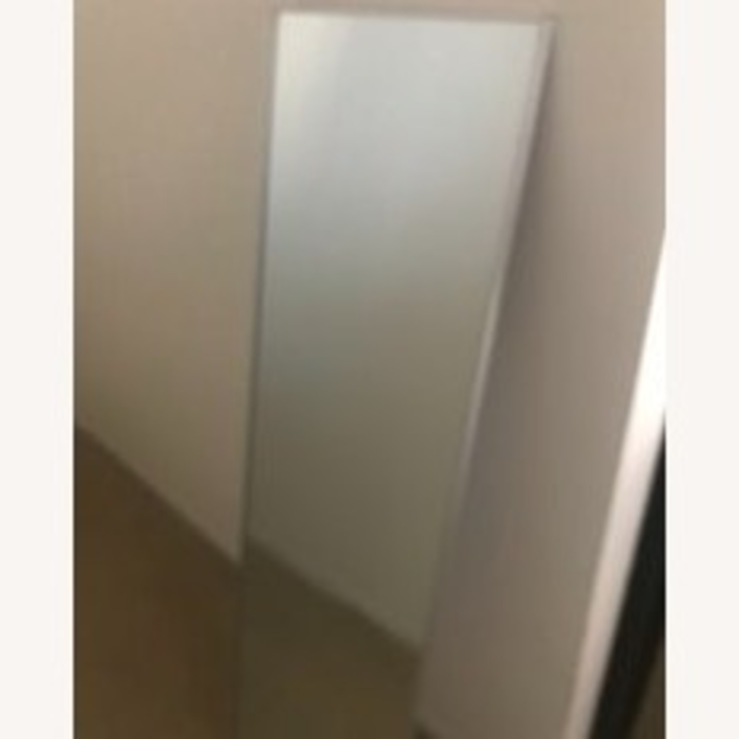 Light Gray Metal Wall Mirror - image-2