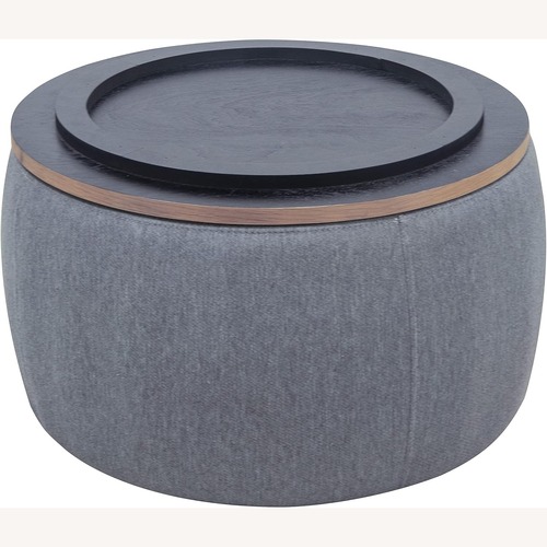 Used Kakotito Light Gray Wood Coffee Table for sale on AptDeco