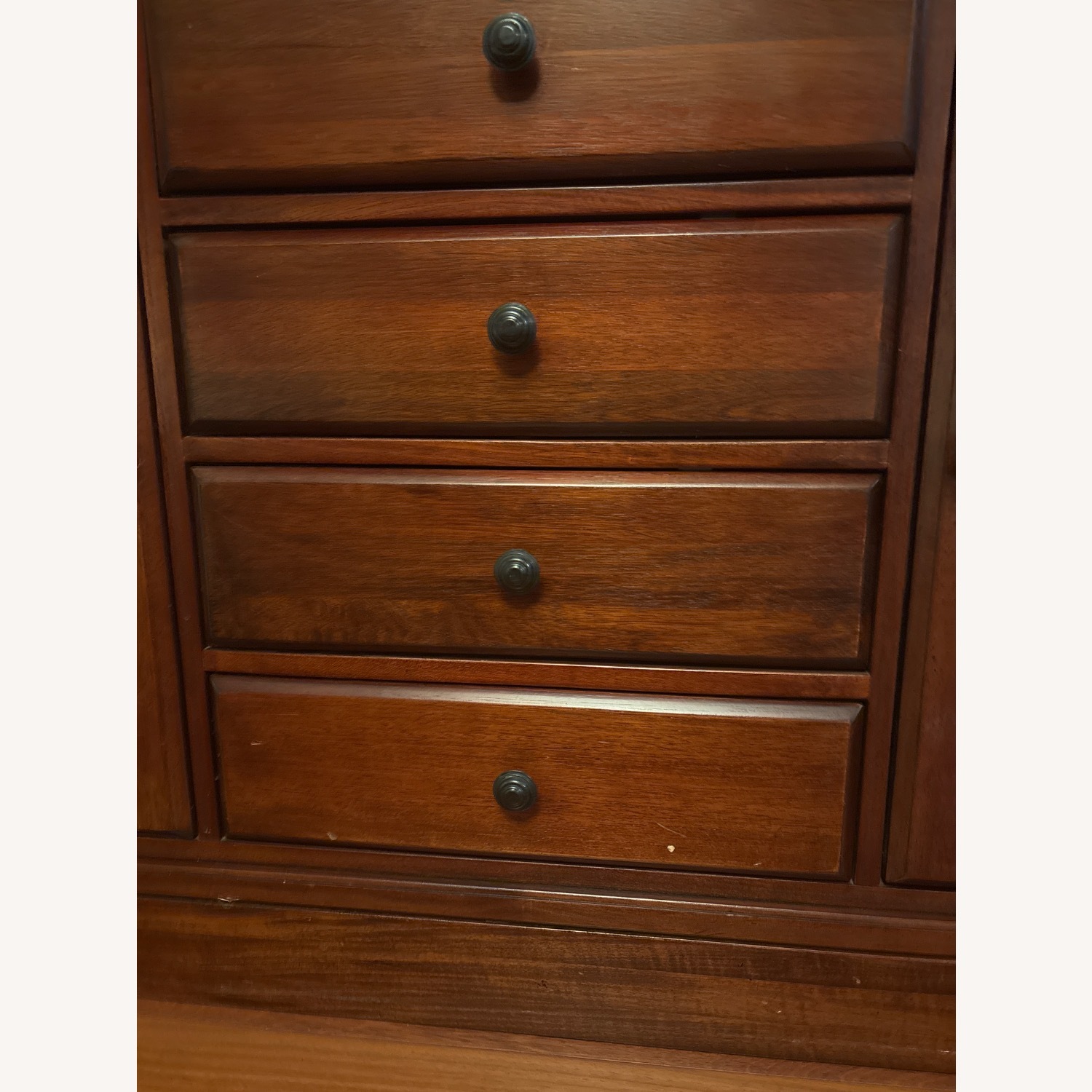 Pottery Barn Tucker Dark Brown Wood Sideboard - image-4