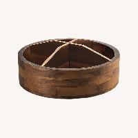 Dark Brown Wood Décor