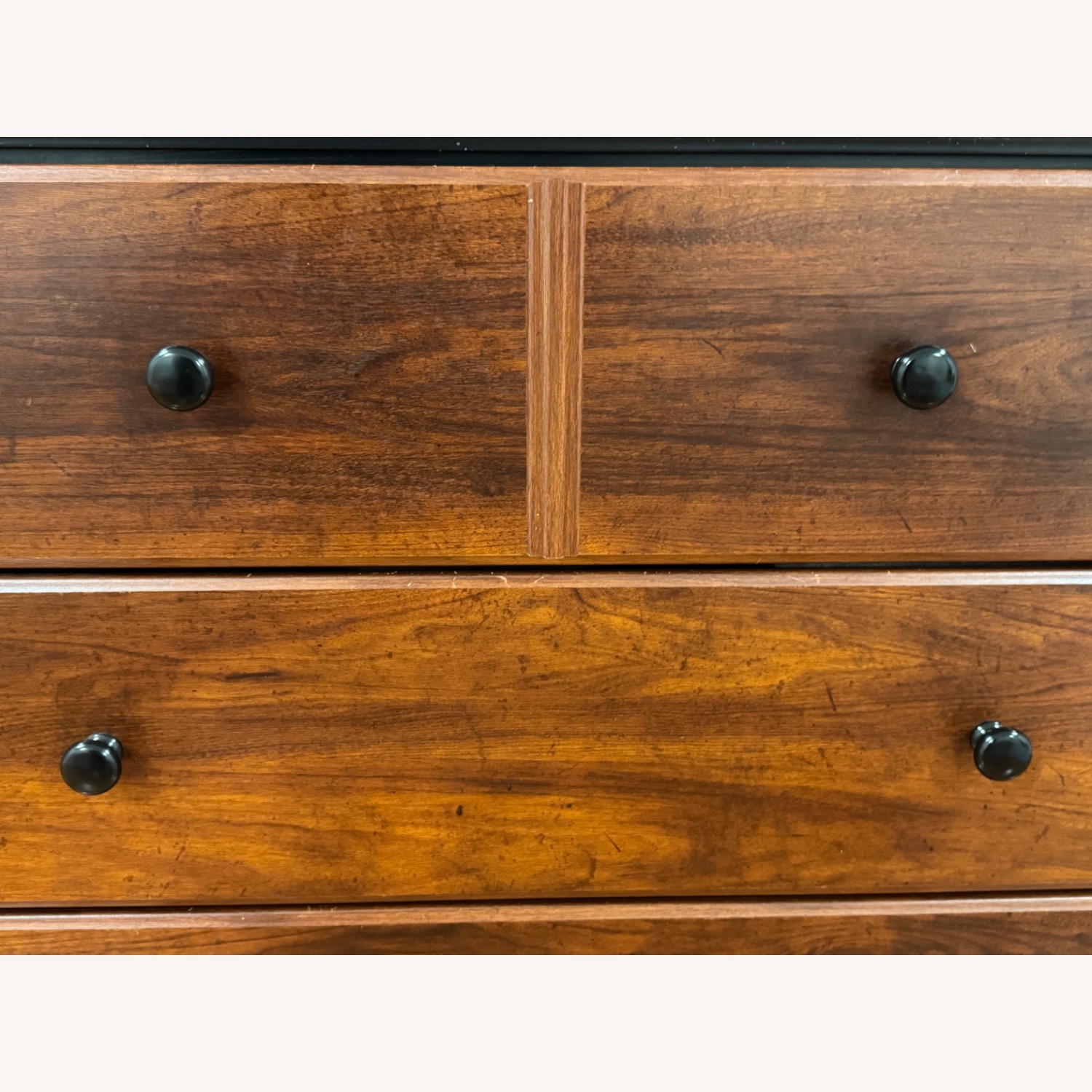 Raymour & Flanigan Dark Brown Wood Dresser - image-6