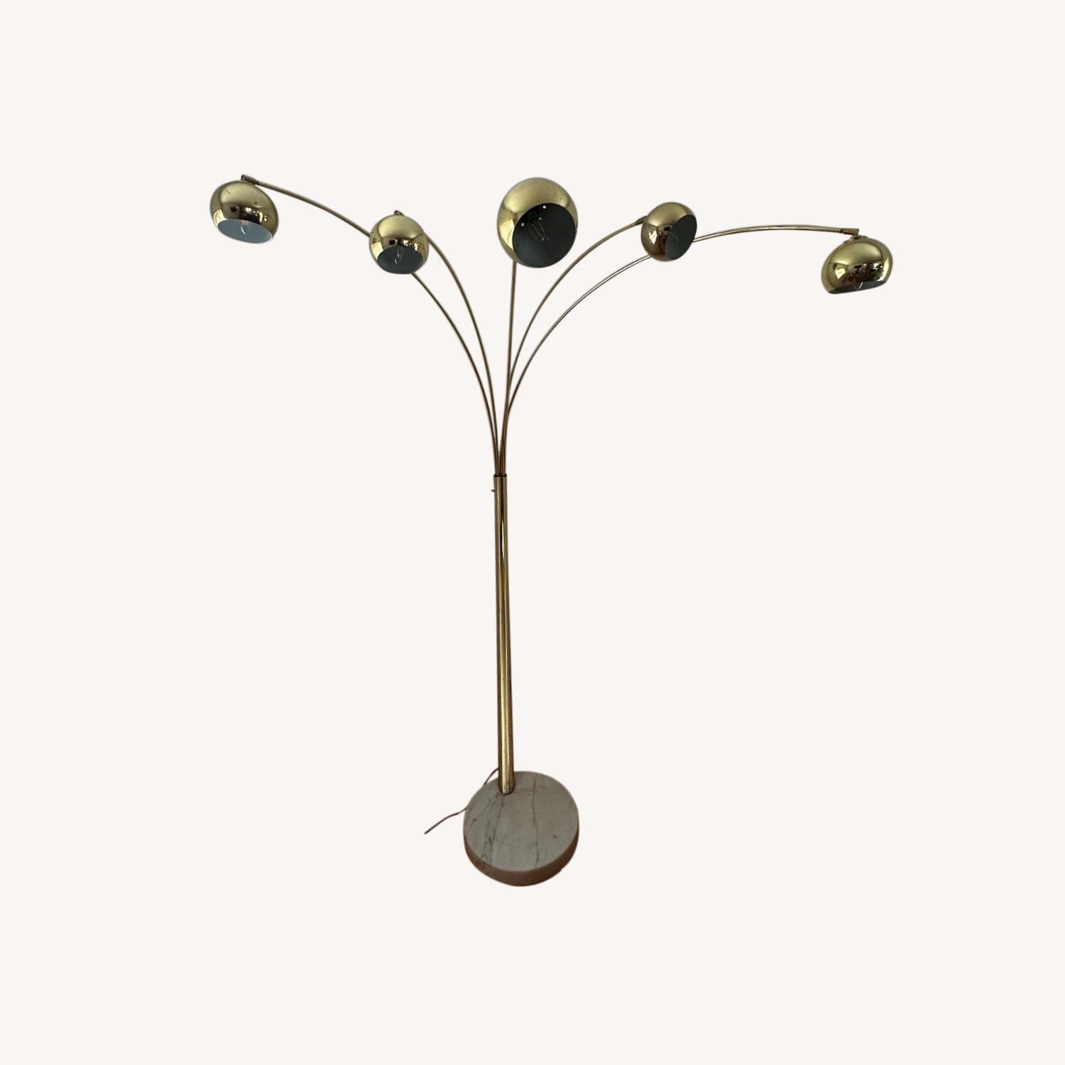 Guzzini Style Arc Lamp 1980s - image-0