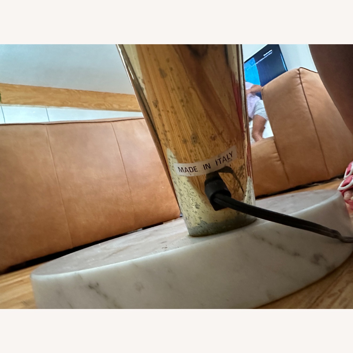 Guzzini Style Arc Lamp 1980s - image-5