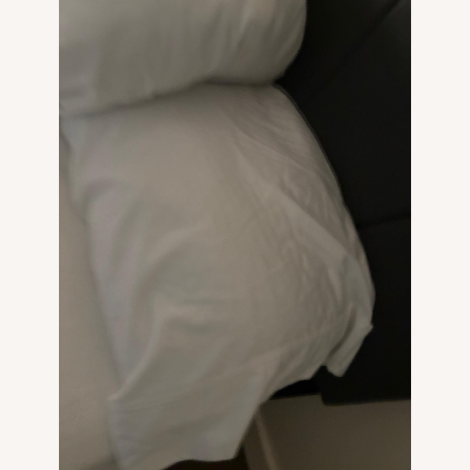 White Fabric Pillow - image-2