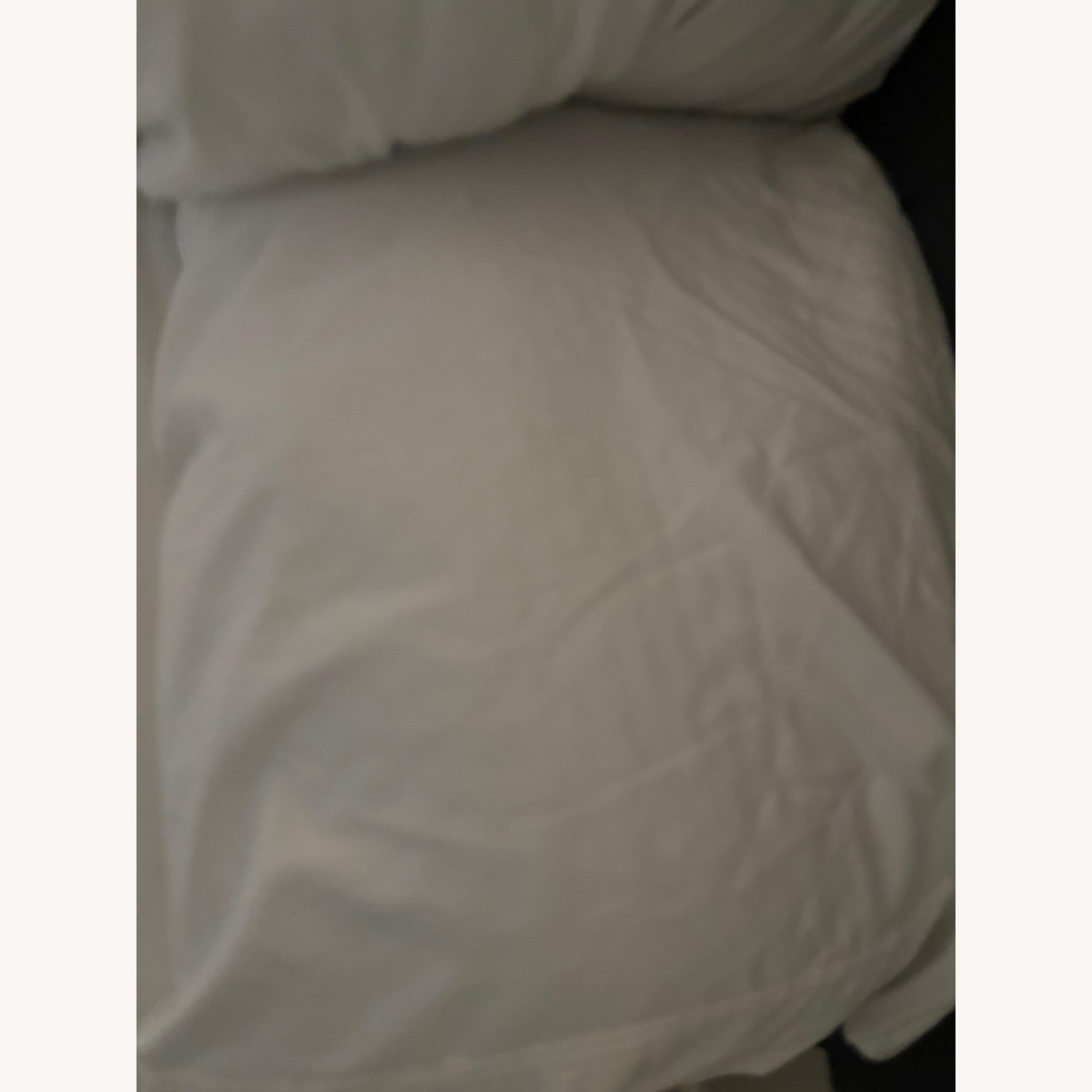 White Fabric Pillow - image-3