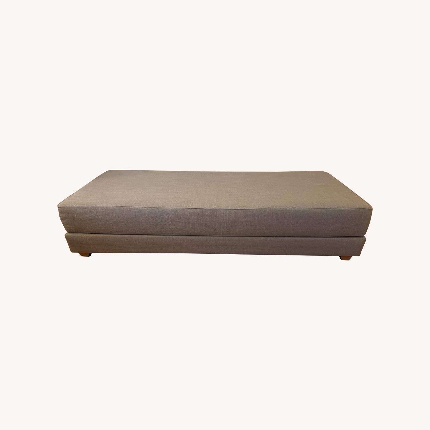 CB2 Lubi Light Gray Daybed - image-0