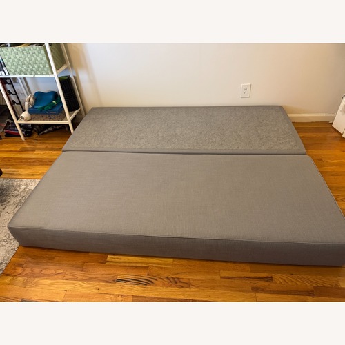 Used CB2 Lubi Light Gray Daybed for sale on AptDeco