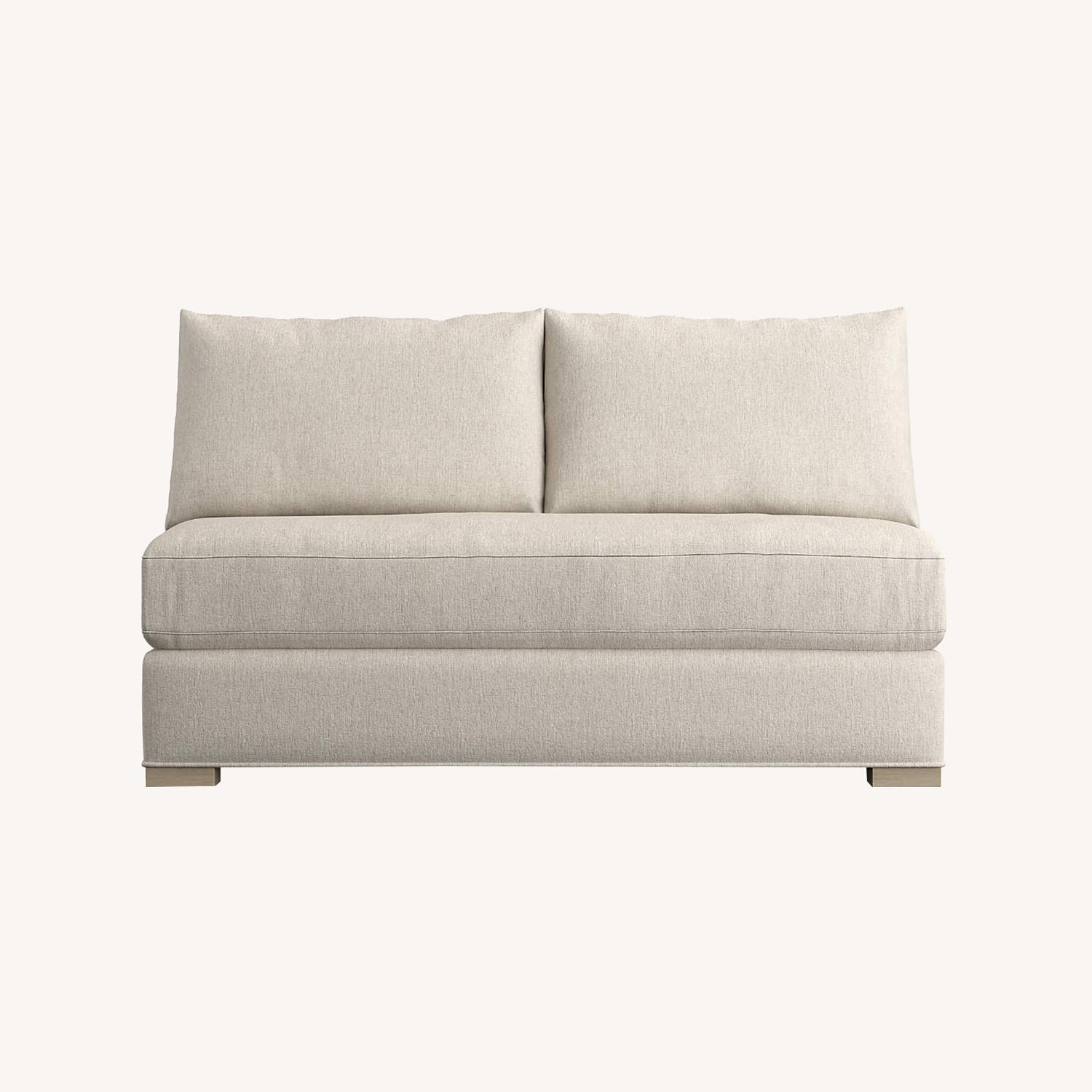 Crate & Barrel Axis Loveseat - image-0