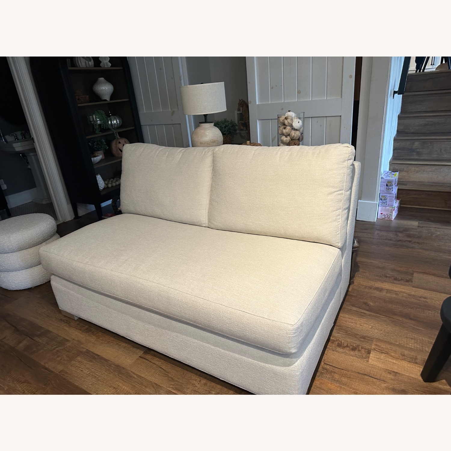 Crate & Barrel Axis Loveseat - image-1