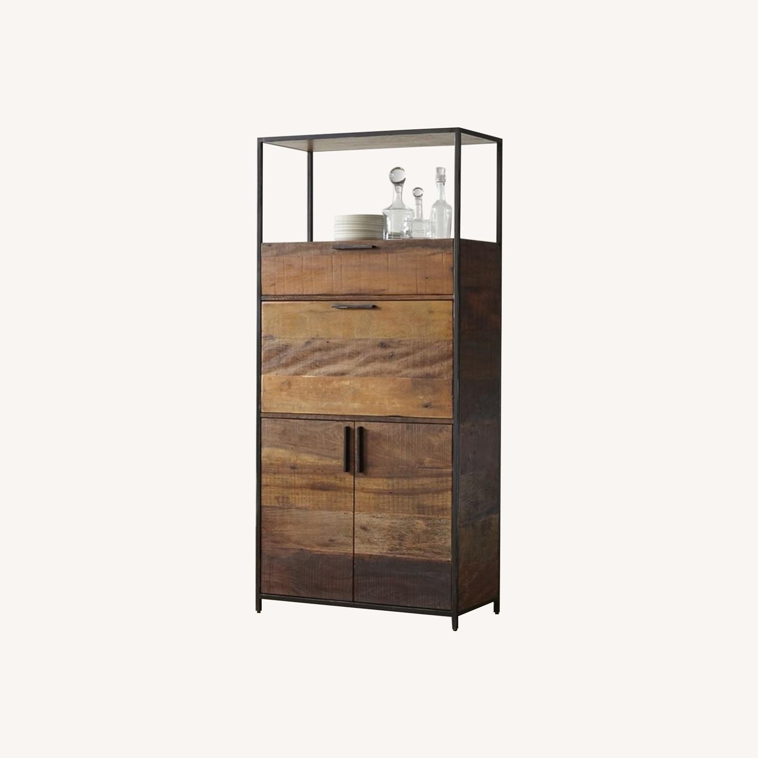 Crate & Barrel Clive Bar Cabinet - image-0