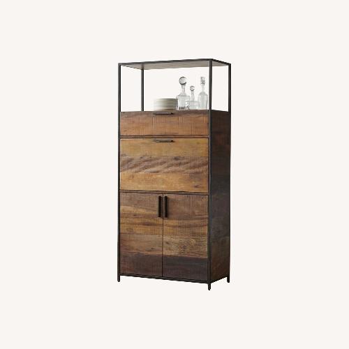 Used Crate & Barrel Clive Bar Cabinet for sale on AptDeco