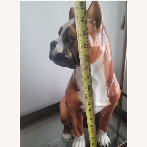 Used Ceramic Italian Hand Crafted Dog for sale on AptDeco