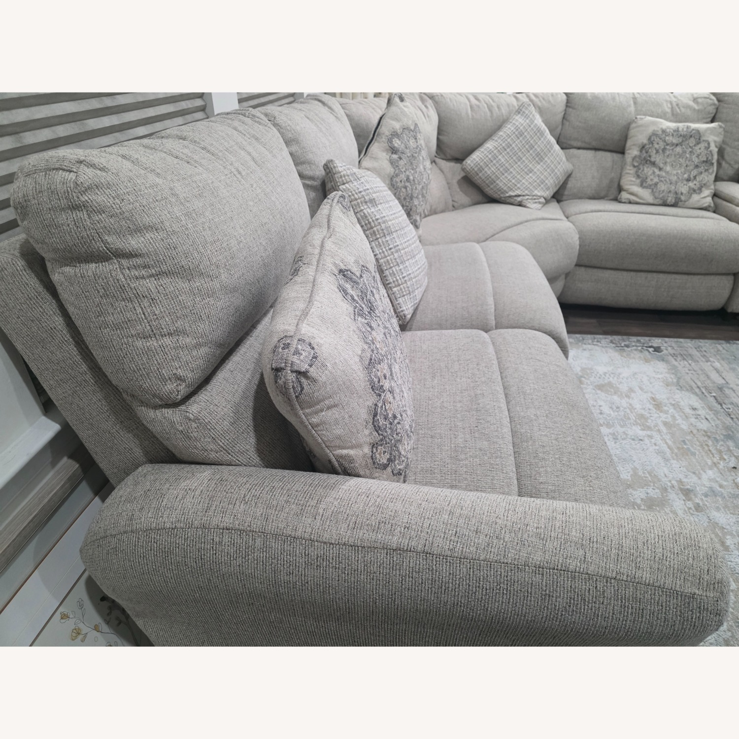 Light Gray 3+ Piece Sectional - image-2