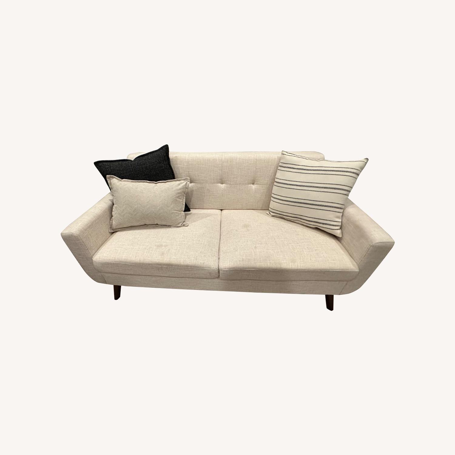 Amazon Natural Fabric 2 Seater Sofa - image-0
