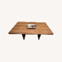 Home Depot Light Brown Wood Coffee Table
