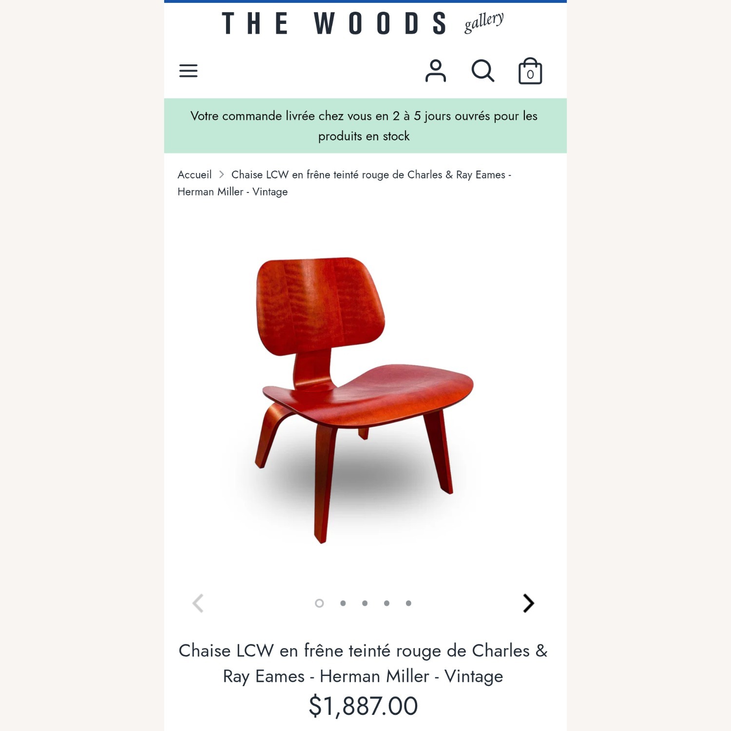 Eames Red Chairs - image-2
