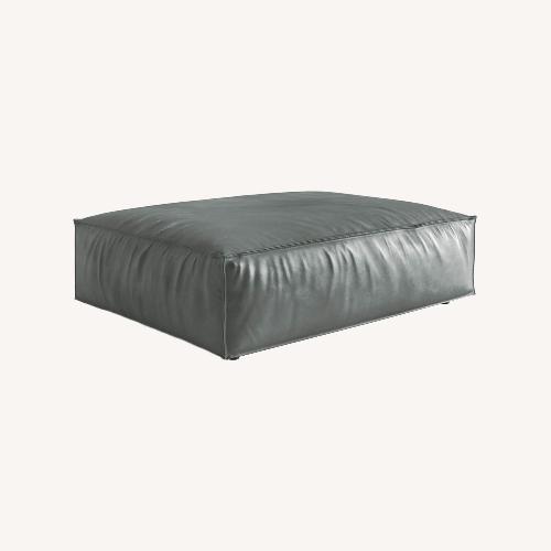 Used Lissoni & Partners Dark Gray Ottoman for sale on AptDeco