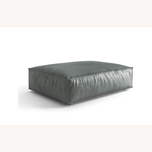 Used Lissoni & Partners Dark Gray Ottoman for sale on AptDeco