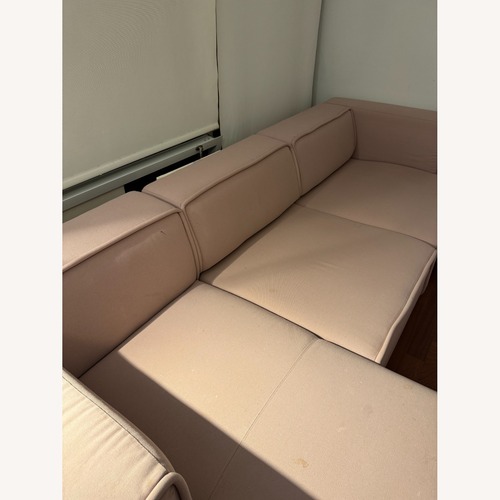 Used BoConcept Carmo Pink Fabric 3+ Piece Sectional for sale on AptDeco